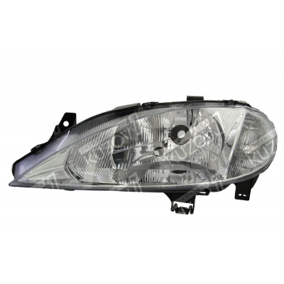 Передняя фара (левая) Одноламповая, DEPO для RENAULT MEGANE 1999-2003 - фото