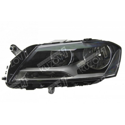 Передняя фара (левая) DEPO для Volkswagen PASSAT B7 2010-2014 - фото