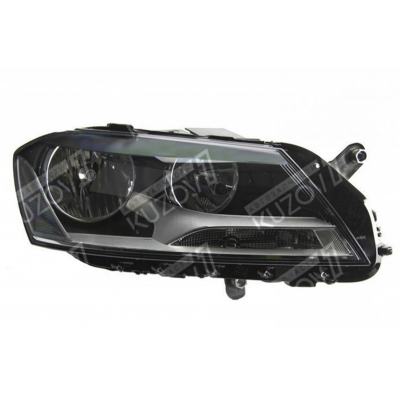 Передняя фара (правая) DEPO для Volkswagen PASSAT B7 2010-2014 - фото