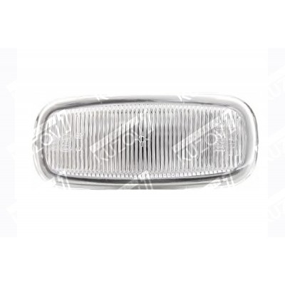 Повторитель Поворота Белый, Рифленое, DEPO для AUDI TT 1999-2006 - фото