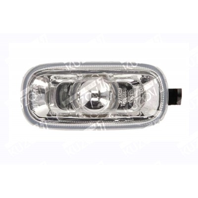 Повторитель Поворота Белый, Прозрачный, DEPO для AUDI A6 (C6) 2004-2008 - фото