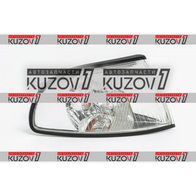 Указатель поворота (правый) Прозрачный, DEPO для AUDI A4 (B5) 1994-1998 - фото