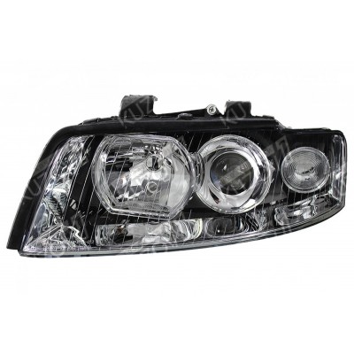 Передняя фара (левая) Xenon, DEPO для AUDI A4 (B6) 2000-2004 - фото