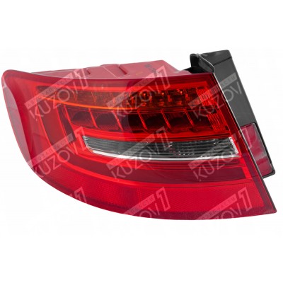 Задний фонарь (левый) наружный, Led, DEPO для AUDI A4 (B8) 2007-2011 - фото