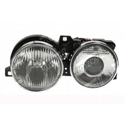 Передняя фара (левая) DEPO для BMW 3 (E30) 1987-1994 - фото