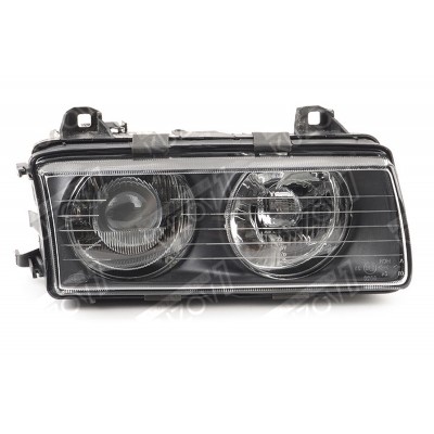 Передняя фара (правая) H7/H7, DEPO для BMW 3 (E36) 1996-1999 - фото