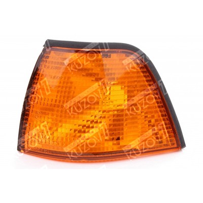 Указатель поворота (левый) Желтый, AVG для BMW 3 (E36) 1996-1999 - фото