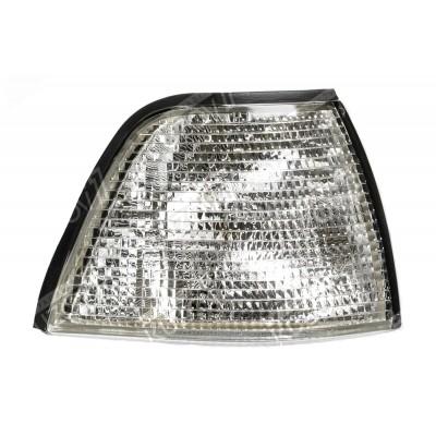 Указатель поворота (правый) Белый, TYC для BMW 3 (E36) 1996-1999 - фото