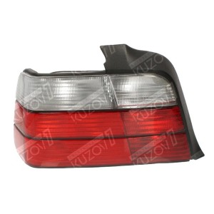 ЗАДНИЙ ФОНАРЬ (ЛЕВЫЙ) КРАСНО-БЕЛЫЙ, DEPO - фото