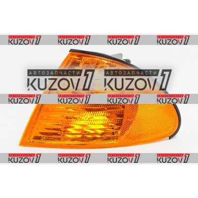 Указатель поворота (левый) Желтый, DEPO для BMW 3 (E46) 1998-2001 - фото