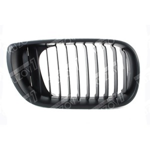 РЕШЕТКА РАДИАТОРА (ПРАВАЯ) ПОЛНОСТЬЮ ЧЕРНАЯ - фото