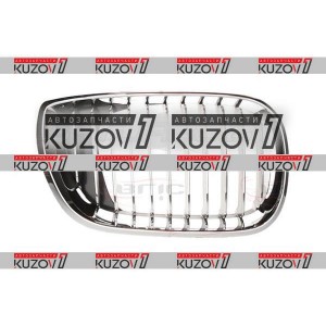 РЕШЕТКА РАДИАТОРА (ПРАВАЯ) ПОЛНОСТЬЮ ХРОМИРОВАННАЯ - фото