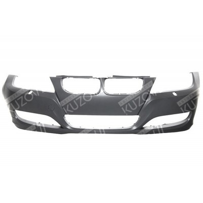 Бампер передний (грунтованный) С Отв Под Омыватели, TYG для BMW 3 (E90 / E91) 2008-2011 - фото