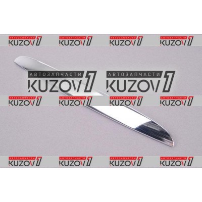 Накладка Над Решеткой Радиатора (правая) Хромированная TYG для BMW 3 (E91) 2005-2008 - фото