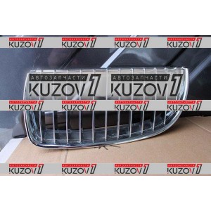 РЕШЕТКА РАДИАТОРА (ЛЕВАЯ) ПОЛНОСТЬЮ ХРОМИРОВАННАЯ - фото