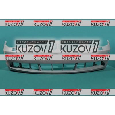 Бампер передний (грунтованный) Под Омыватели + Парктроники TYG для BMW 5 (E61) 2003-2007 - фото