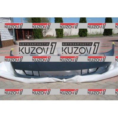 Бампер передний (грунтованный) Под Омыватели TYG для BMW 5 (E61) 2007-2010 - фото