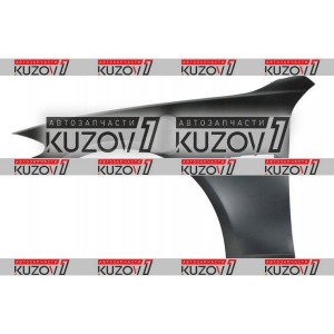 КРЫЛО ПЕРЕДНЕЕ (ЛЕВОЕ) АЛЮМИНИЙ - фото