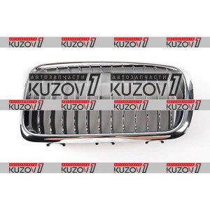 РЕШЕТКА РАДИАТОРА (ЛЕВАЯ) ПОЛНОСТЬЮ ХРОМИРОВАННАЯ - фото