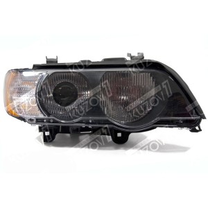 ПЕРЕДНЯЯ ФАРА (ПРАВАЯ) C БЕЛЫМ ПОВОРОТОМ, H7/HB3, TYC 