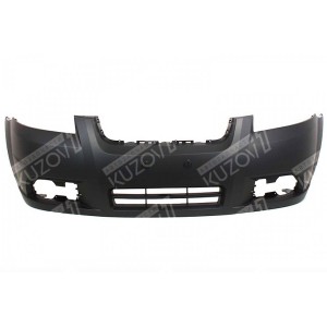 БАМПЕР ПЕРЕДНИЙ (ЧЕРНЫЙ)  С ОТВ. ДЛЯ ПРОТИВОТУМАНОК  - фото