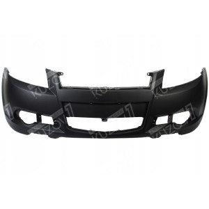 БАМПЕР ПЕРЕДНИЙ (ЧЕРНЫЙ)  С ОТВ. ДЛЯ ПРОТИВОТУМАНОК  - фото