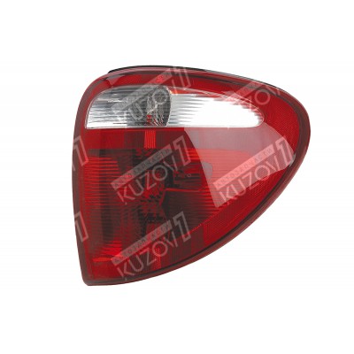 Задний фонарь (правый) На 3 Лампочки, TYC для CHRYSLER VOYAGER 2000-2004 - фото