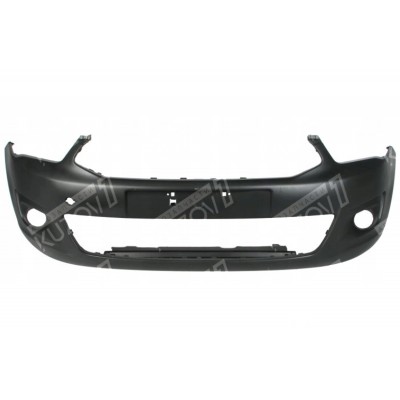 Бампер передний (черный) PHIRA для CITROEN C-ELYSEE 2012-2018 - фото