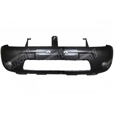 Бампер передний (черный) Без Отв Для Птф, PHIRA для DACIA DUSTER 2010-2015 - фото