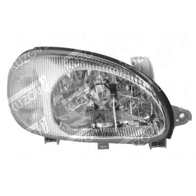 Передняя фара (правая) Электрическая, DEPO для DAEWOO LANOS 1997-2000 - фото