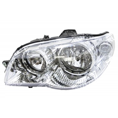 Передняя фара (левая) Хром, TYC для FIAT ALBEA 2006-2012 - фото