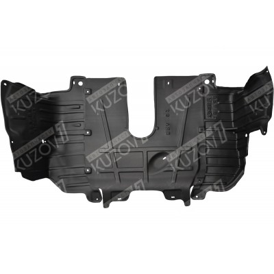 Защита Двигателя Центральная + 2 Боковые (пластик) Florimex для FIAT BRAVO 2007-2011 - фото