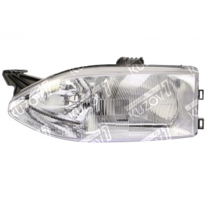 ПЕРЕДНЯЯ ФАРА (ЛЕВАЯ) ПРОЗРАЧНОЕ СТЕКЛО, DEPO - фото