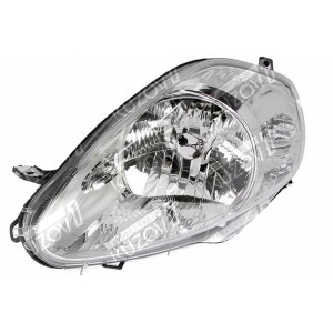 ПЕРЕДНЯЯ ФАРА (ЛЕВАЯ) ХРОМ, TYC - фото
