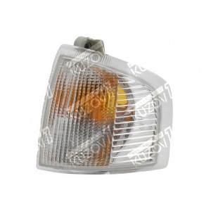 УКАЗАТЕЛЬ ПОВОРОТА (ЛЕВЫЙ) БЕЛЫЙ, DEPO - фото