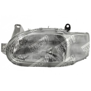 ПЕРЕДНЯЯ ФАРА (ЛЕВАЯ), СЕРЫЙ КОРПУС, TYC - фото