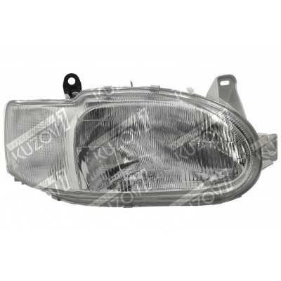 Передняя фара (правая) Серый Корпус, TYC для FORD ESCORT 1995-2000 - фото