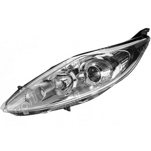 ПЕРЕДНЯЯ ФАРА (ЛЕВАЯ) ХРОМ, DEPO - фото