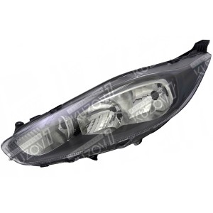ПЕРЕДНЯЯ ФАРА (ЛЕВАЯ) ТЕМНАЯ, БЕЗ ЛИНЗЫ, EURO-TYPE, TYC - фото