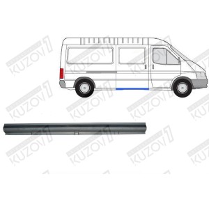 ПОРОГ (ПРАВЫЙ) ПОД БОКОВОЙ СДВИЖНОЙ ДВЕРИ, ОРИГИНАЛ, 0.8 ММ, ПОЛЬША