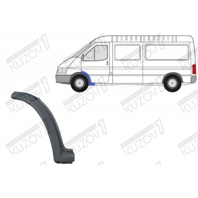 Арка Передняя, (левая) POTRYKUS для FORD TRANSIT 1994-2000 - фото