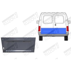 ДВЕРЬ ЗАДНЯЯ ЛЕВАЯ (РАСПАШНАЯ) НИЖНЯЯ НАРУЖНАЯ ЧАСТЬ, ОРИГИНАЛ, 0.8 ММ, ПОЛЬША - фото