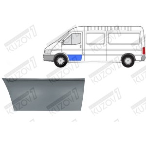 ДВЕРЬ ПЕРЕДНЯЯ (ЛЕВАЯ) НИЖНЯЯ НАРУЖНАЯ ЧАСТЬ, ОРИГИНАЛ, 1.0 ММ, ДАНИЯ - фото