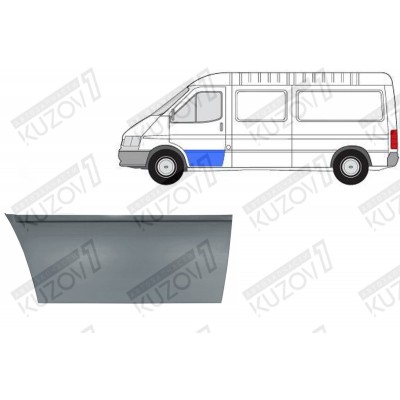 Дверь Передняя (левая) POTRYKUS для FORD TRANSIT 1986-1991 - фото