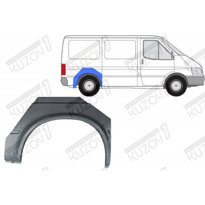 Арка задняя (правая) POTRYKUS для FORD TRANSIT 1994-2000 - фото