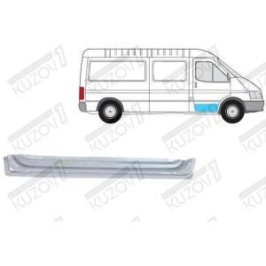 ДВЕРЬ ПЕРЕДНЯЯ (ПРАВАЯ) НИЖНЯЯ ВНУТРЕННЯЯ ЧАСТЬ, ОРИГИНАЛ, 1.0 ММ, ДАНИЯ - фото