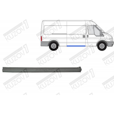 Порог (правый) POTRYKUS для FORD TRANSIT 2006-2013 - фото