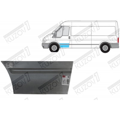 Дверь Передняя (левая) Klokkerholm для FORD TRANSIT 2006-2013 - фото