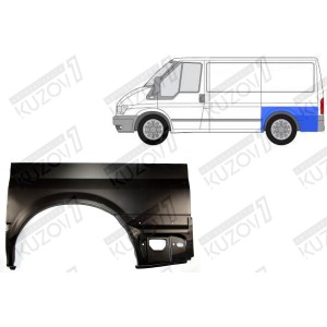 КРЫЛО ЗАДНЕЕ (ЛЕВОЕ) РЕМКОМПЛЕКТ, ОРИГИНАЛ, 1.0 ММ, ДАНИЯ - фото