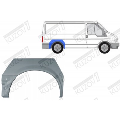 Арка задняя (правая) POTRYKUS для FORD TRANSIT 2006-2013 - фото